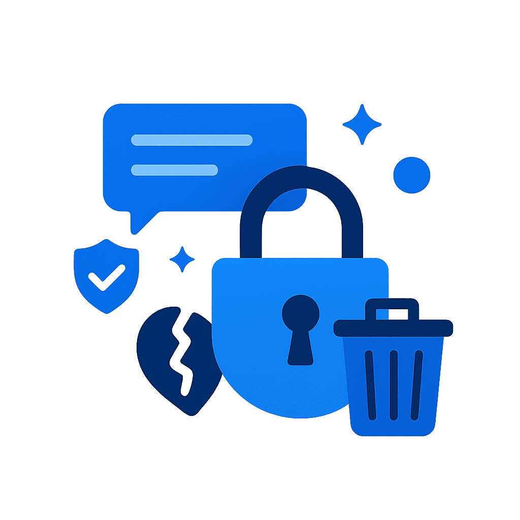 Privacy that leaves no trace